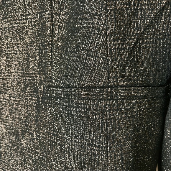 NWT Banana Republic Bronze & Black Metallic Blazer SZ 20 - Picture 5 of 9